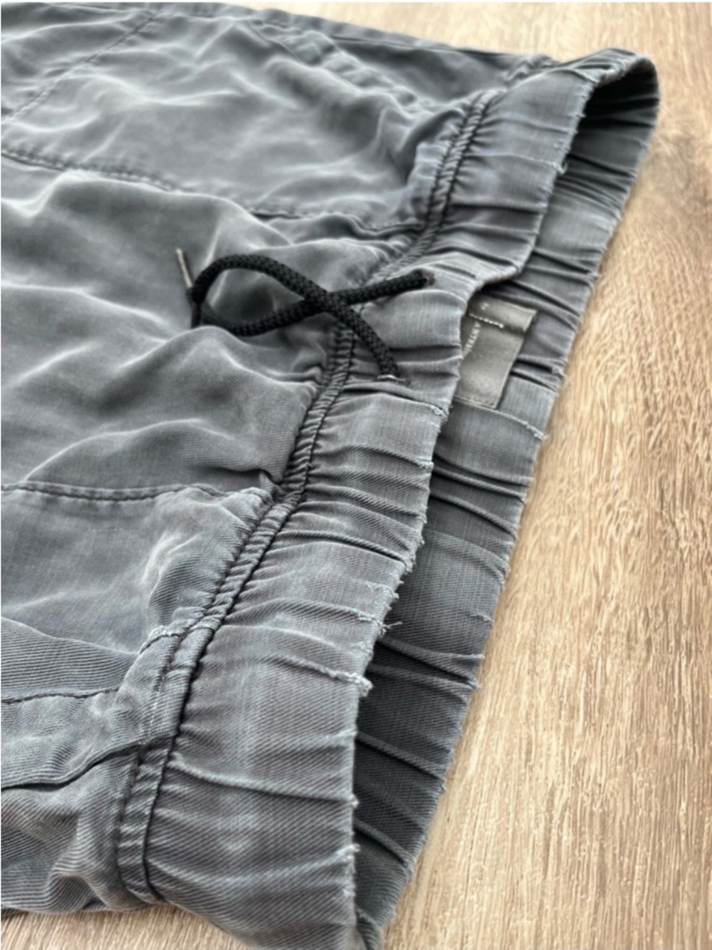 Anthropologie Charcoal Gray Utility Mini Skirt - Picture 6 of 7